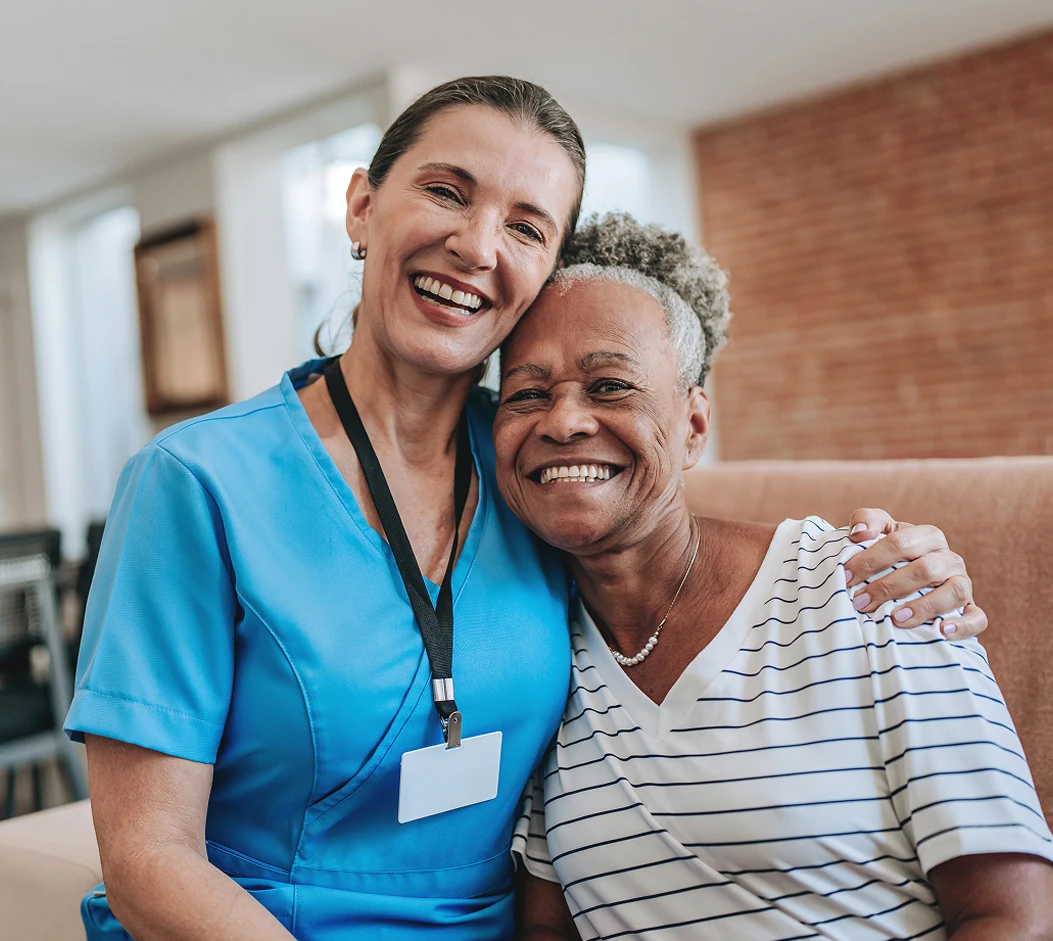 Nurse with female patient